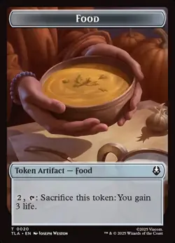 MTG Bear // Food ** Avatar: The Last Airbender Tokens ** English - Image 2