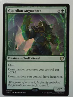 Guardian Augmenter *Rare* Magic MtG x1 SOC Commander Secrets of Strixhaven - Image 1