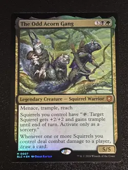 MTG Commander: Bloomburrow The Odd Acorn Gang Foil 0007 NM Mythic - Image 1