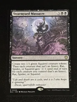 MTG Commander: Bloomburrow Swarmyard Massacre 0020 NM Rare - Image 1