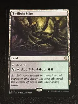 MTG Commander: Bloomburrow Twilight Mire 0351 NM Rare - Image 1