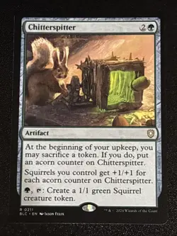 MTG Commander: Bloomburrow Chitterspitter 0211 NM Rare - Image 1