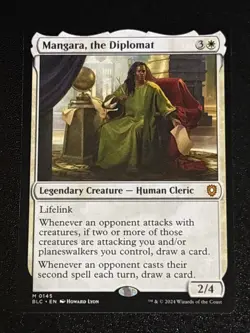 MTG Commander: Bloomburrow Mangara, the Diplomat 0145 NM Mythic - Image 1