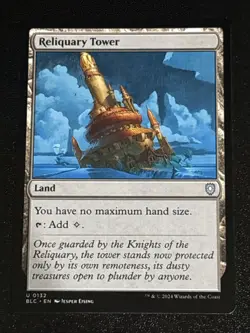 MTG Commander: Bloomburrow Reliquary Tower 0132 NM - Image 1