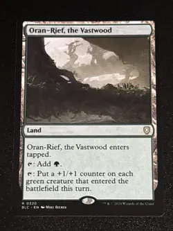 MTG Commander: Bloomburrow Oran-Rief, the Vastwood 0320 NM Rare - Image 1