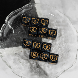 24 Pieces MTG Dice Counters Shield D6 Dice Set Loyalty Life Counter Magic Buff T - Image 3