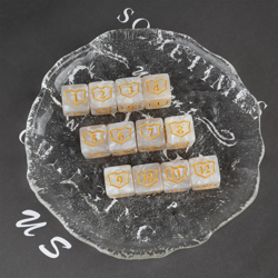 24 Pieces MTG Dice Counters Shield D6 Dice Set Loyalty Life Counter Magic Buff T - Image 4