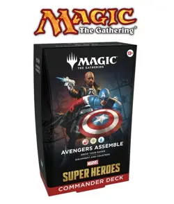 MTG Marvel Super Heroes - Avengers Assemble Commander Deck PREORDER 06/26 - Image 1