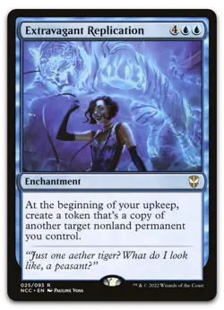 Extravagant Replication #25 (NM) Streets New Capenna NCC Magic MTG - Image 1
