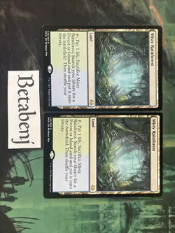 1x MTG Misty Rainforest Modern Masters 2017 - Image 1