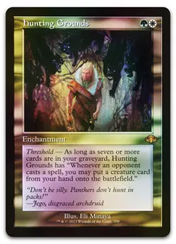 Hunting Grounds (Retro Frame) #359 (Foil) NM Dominaria Remastered DMR Magic MTG - Image 1
