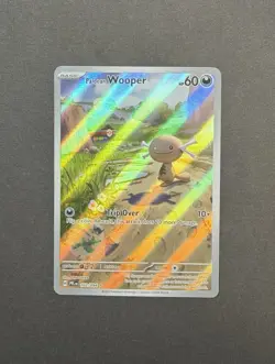 Paldean Wooper 102/094 Pokemon TCG Illustration Rare ME02: Phantasmal Flames NM - Image 1
