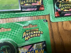Pokemon Mega Evolutions Ascended Heroes 2- Pack Blisters Lot of 8 New - Image 2