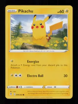 PIKACHU COMMON 049/203 LP POKEMON - Image 1