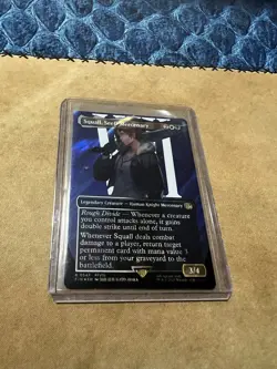 MTG Squall, SeeD Mercenary - Surge Foil - Borderless, NM-Mint, English Final Fan - Image 1
