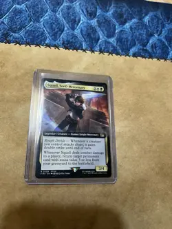 MTG Squall, SeeD Mercenary - Surge Foil - Borderless, NM-Mint, English Final Fan - Image 5
