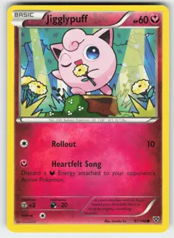 Jigglypuff 87/146 Common XY Pokemon Lightly Played - Image 1