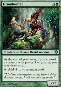 Drumhunter - Light Play MTG Shards of Alara - Image 1