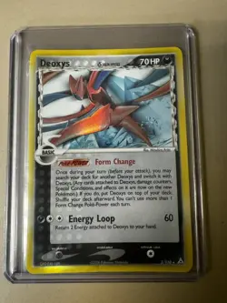 Deoxys 3/110 EX Holon Phantoms 2006 Reverse Holo Pokemon Card - Image 1