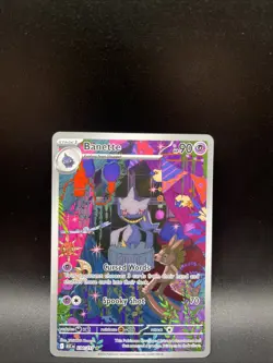 Banette 234/217 Illustration Rare Pokemon Mega Evolution - Ascended Heroes - Image 1
