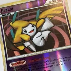 Pokemon TCG Call of Legends Jirachi 11/95 Reverse Holo 2011 English - Image 2
