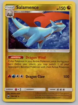 Salamence 106/168 Cosmo Holo Pokemon NM/M - Image 1
