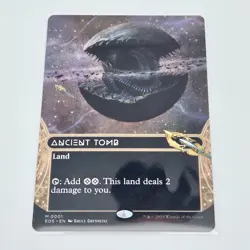 MTG Ancient Tomb 0001 (Borderless) EOE: Stellar Sights (Regular) NM - Image 1