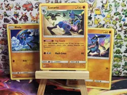 Lucario 117/236 Sm-Unified Minds Regular Pokemon TCG NM - Image 1