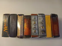 MAGIC THE GATHERING MTG Starter Boxes lot of 8 empty Revised Mirage Urza's Saga+ - Image 3