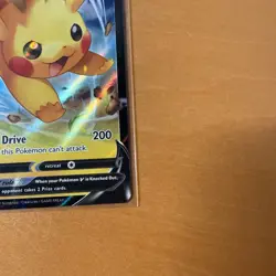 PIKACHU V 2023 POKEMON SWORD & SHIELD BLACK STAR PROMO HOLO #SWSH285 Q1652 - Image 3