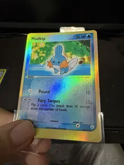Pokemon Reverse Holo Mudkip - EX Ruby and Sapphire – 59/109 & 60/109 – NM/LP+ - Image 2