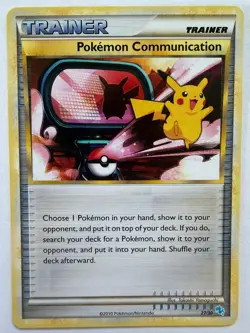 Pokemon Communication (#27) Common HGSS Trainer Kit: Gyarados & Raichu 27/30 MP - Image 1