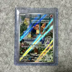 Pokemon TCG - Charmander 044 Full Art Holo Scarlet & Violet Black Star Promo NM - Image 5