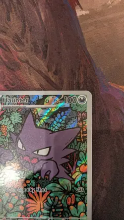Pokemon TCG Haunter 027 Black Star Promo Mega Evolution Starter Deck NM-Mint - Image 5