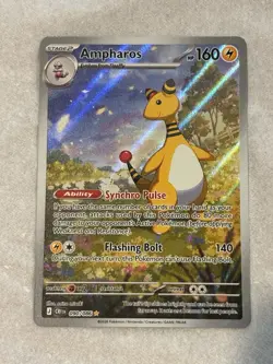 Pokemon Ampharos 090/086 Illustration Rare - Chaos Rising - Image 1
