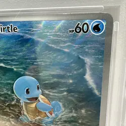 Pokemon Squirtle 151 MEW EN Illustration Rare #170 PSA 10 Gem Mint - Image 4