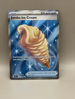 Jumbo Ice Cream 109/086 Ultra Rare Me04: Pokemon Chaos Rising Holo Near Mint - Image 1