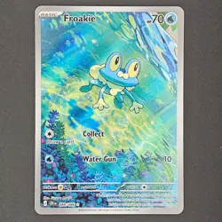 Pokemon TCG Froakie Holo Shiny Rare ME04: Chaos Rising 088/086 NM - Image 1