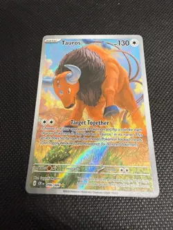 Tauros 096/086 Holo Illustration Rare Chaos Rising Pokemon Near Mint - Image 1