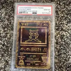 2000 POKEMON GAME PROMO POKEMON 2000 MOVIE ANCIENT MEW PSA 10 - Image 2