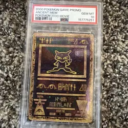 2000 POKEMON GAME PROMO POKEMON 2000 MOVIE ANCIENT MEW PSA 10 - Image 3