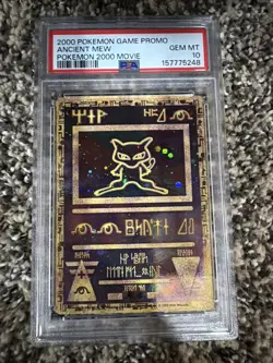 2000 POKEMON GAME PROMO POKEMON 2000 MOVIE ANCIENT MEW PSA 10 - Image 5