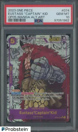 2022 One Piece OP01-016 EN Nami Pre Errata Alternate Art PSA 10 GEM MINT - Image 1