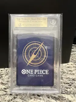 One Piece TCG Marco ST22-012 Alt Art Beckett BGS Pristine 10 English - Image 2