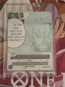 One Piece TCG OP12-039 3rd Year Luffy Is The Man Who Will Become Pirate King SR - Image 1