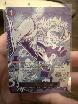 2025 One Piece Best Premium Booster Vol.2 Alt Art #078 Gum-Gum Giant BGS 10 - Image 1