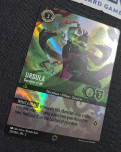 Disney Lorcana Into the Inklands Enchanted Ursula Deceiver of All EN NM Rare - Image 3