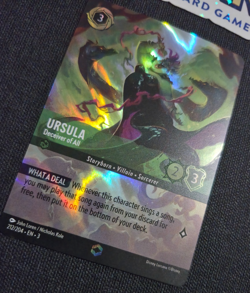 Disney Lorcana Into the Inklands Enchanted Ursula Deceiver of All EN NM Rare - Image 5