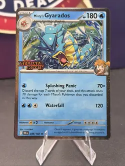 Misty's Gyarados (Prerelease) 049/182 Miscellaneous Cards & Products Holo - Image 1