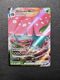 Venusaur VMAX SWSH102 SWSH: Sword & Shield Promo Cards Holo - Image 1